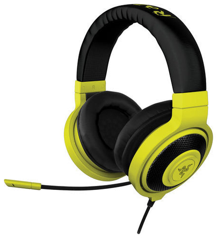 Razer - Kraken PRO Over-the-Ear Gaming Headset - Neon Yellow/Black