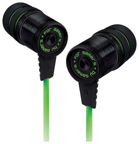 Razer - Hammerhead Analog Earbud Gaming Headphones - Black/Green