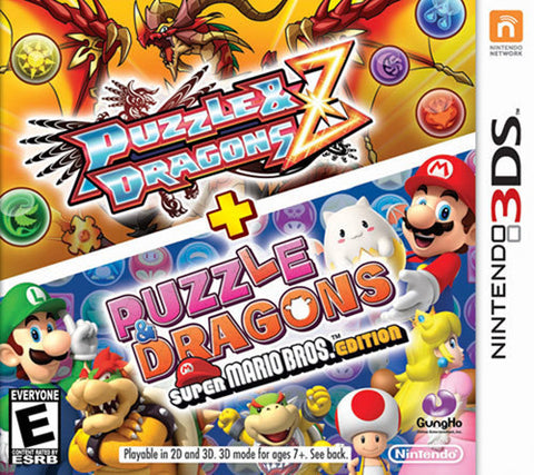 Puzzle & Dragons Z + Puzzle & Dragons Super Mario Bros. Edition - Nintendo 3DS|Nintendo 2DS|Nintendo 3DS XL