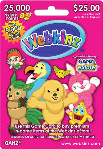 Webkinz - $25 eStore Gift Card