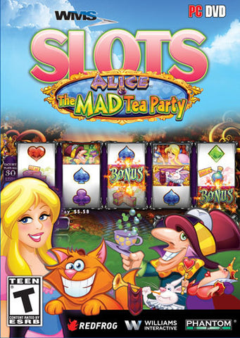 WMS Slots: Alice & The Mad Tea Party - Windows