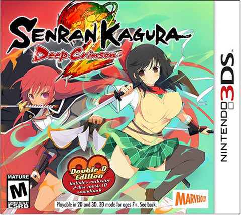 Senran Kagura 2: Deep Crimson - Double D Edition - Nintendo 3DS