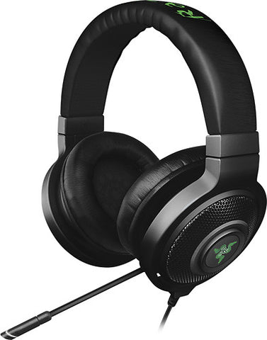 Razer - Kraken 7.1 Chroma Over-the-Ear USB Gaming Headset - Black