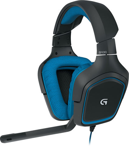 Logitech - G430 Over-the-Ear Gaming Headset - Black
